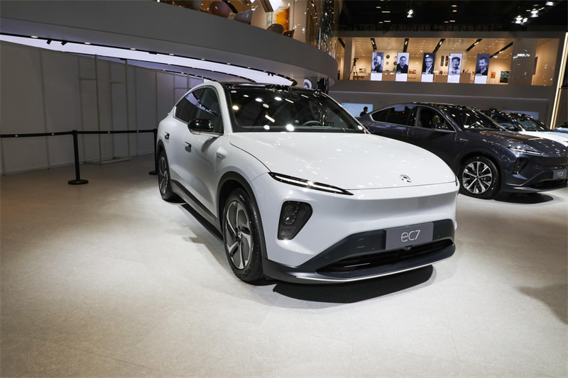 NIO EC7 EV SUV 480KM 635KM Long Range 653HP 5 Seats New Energy Vehicles Pure Electric Car